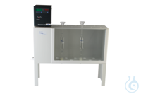 Thermostating bath for viscosity measurement for 10 gelatine pipettes according