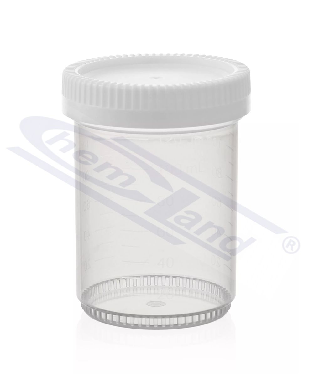 pojemnik PP transportowy na prółbki histologiczne/chirurgiczne 150ml, fi 60 h-80mm, skalowany do 120ml , sterylny CHEMLAND