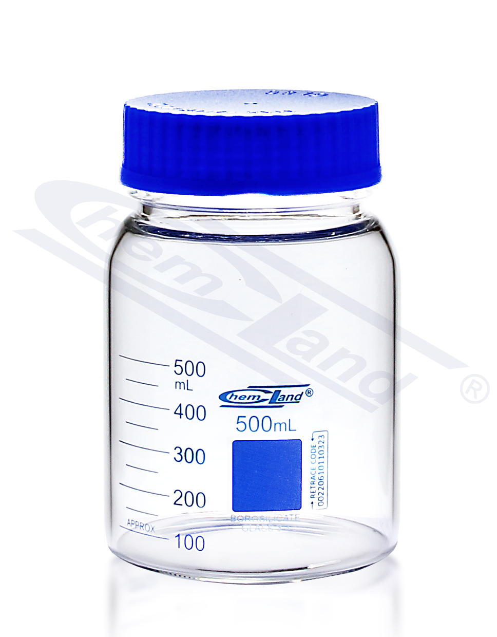 butelka z nakrętką BORO 3.3 GL80 00500ml CHEMLAND NEW LINE