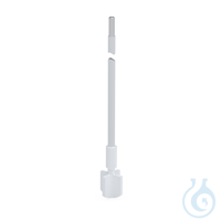 BOLA Micro Surface Stirrer Shafts, L 200 mm, Ø 4 mm, aØ 14 mm Fluoroplastic-jack