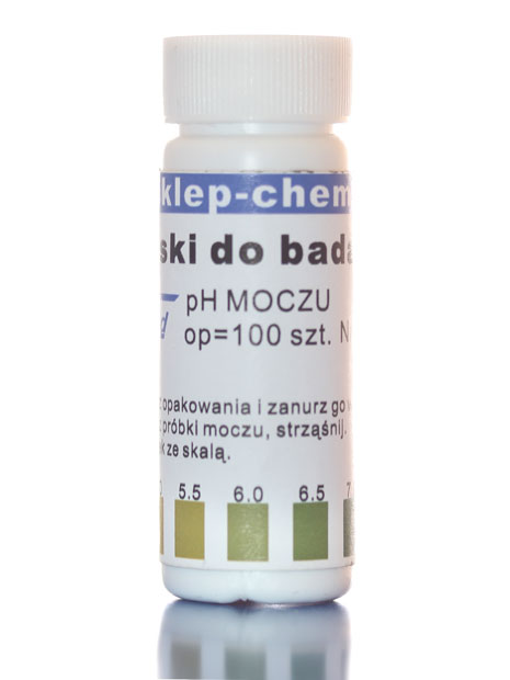 Paski wskaź. do badania pH moczu  op.100szt.