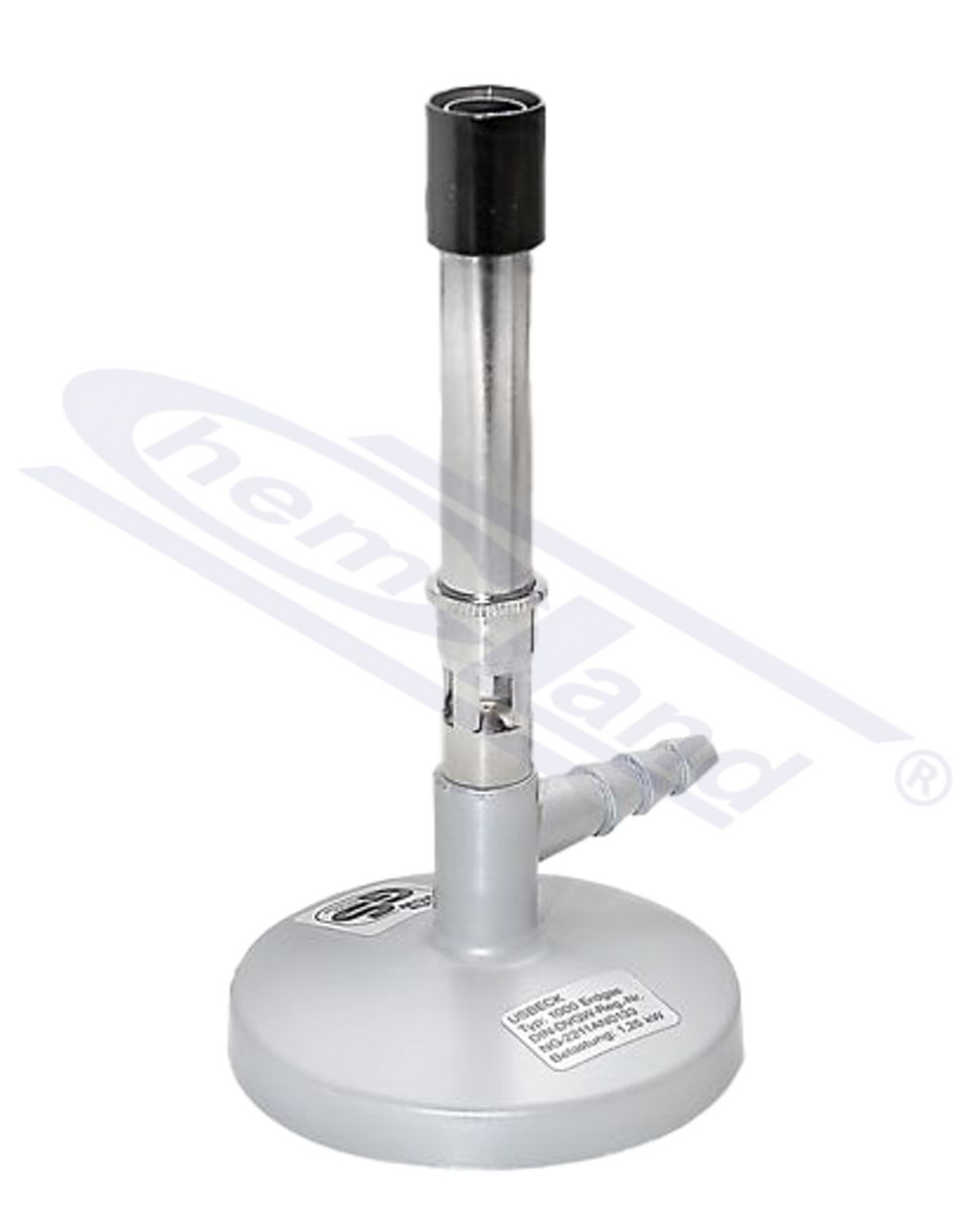 palnik Bunsena bez zaworu -gaz butlowy - Niemcy D I N  DVGW-Reg. - Nr. NG-2211AN0135 h-145mm