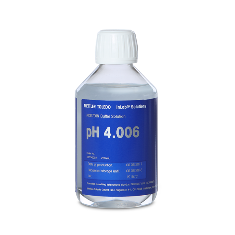 NIST/DIN buffer pH 4.006, 250mL