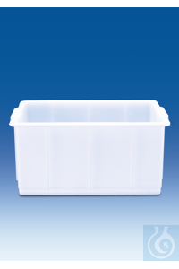 Carrying and storage tray, PE-HD, 20 l, 380 x 280 x 200 mm