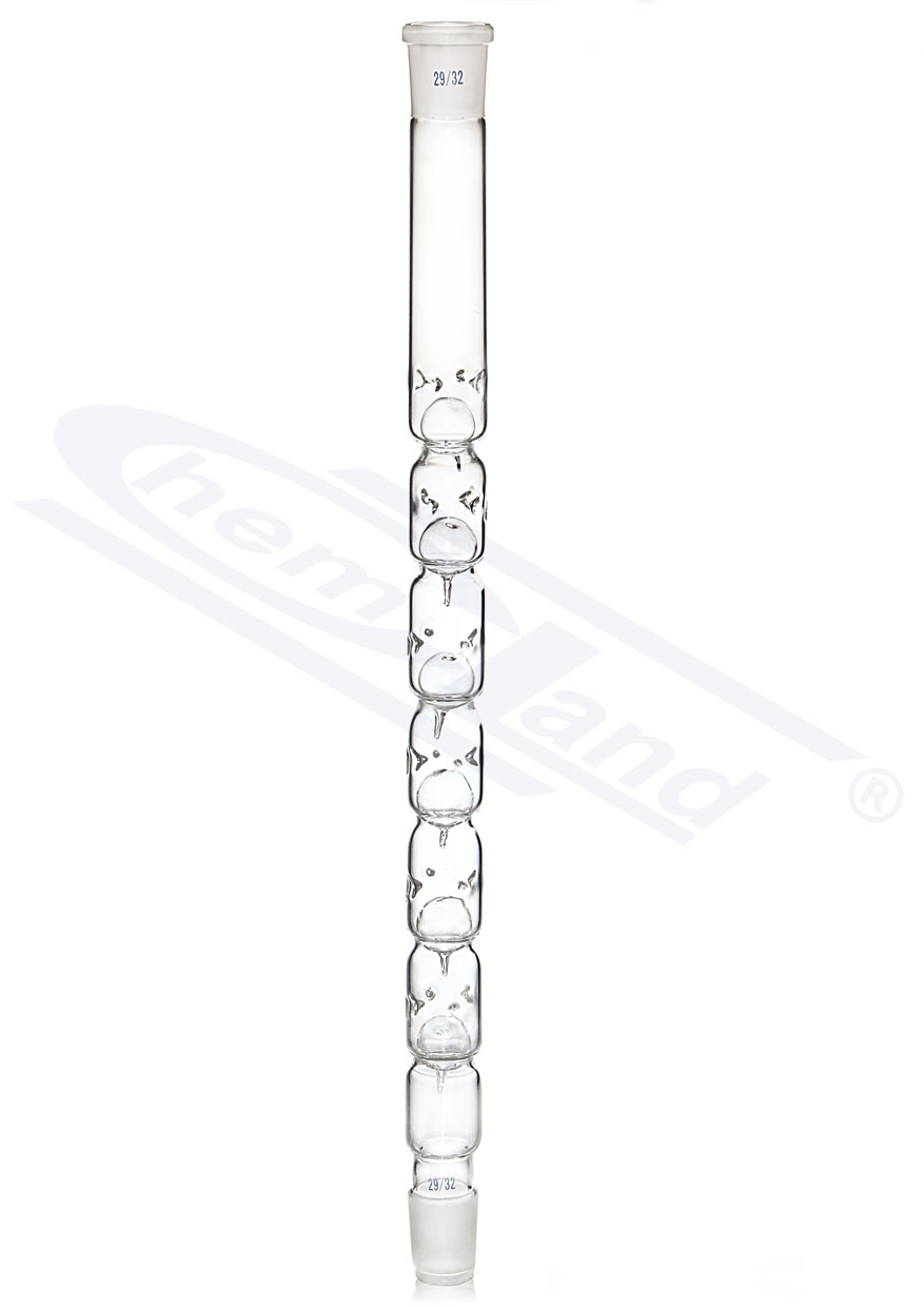 kolumna Vigreux model 1100 dł. efektywna 430mm, dł. całkowita 590mm 2 x 29/32Chemland
