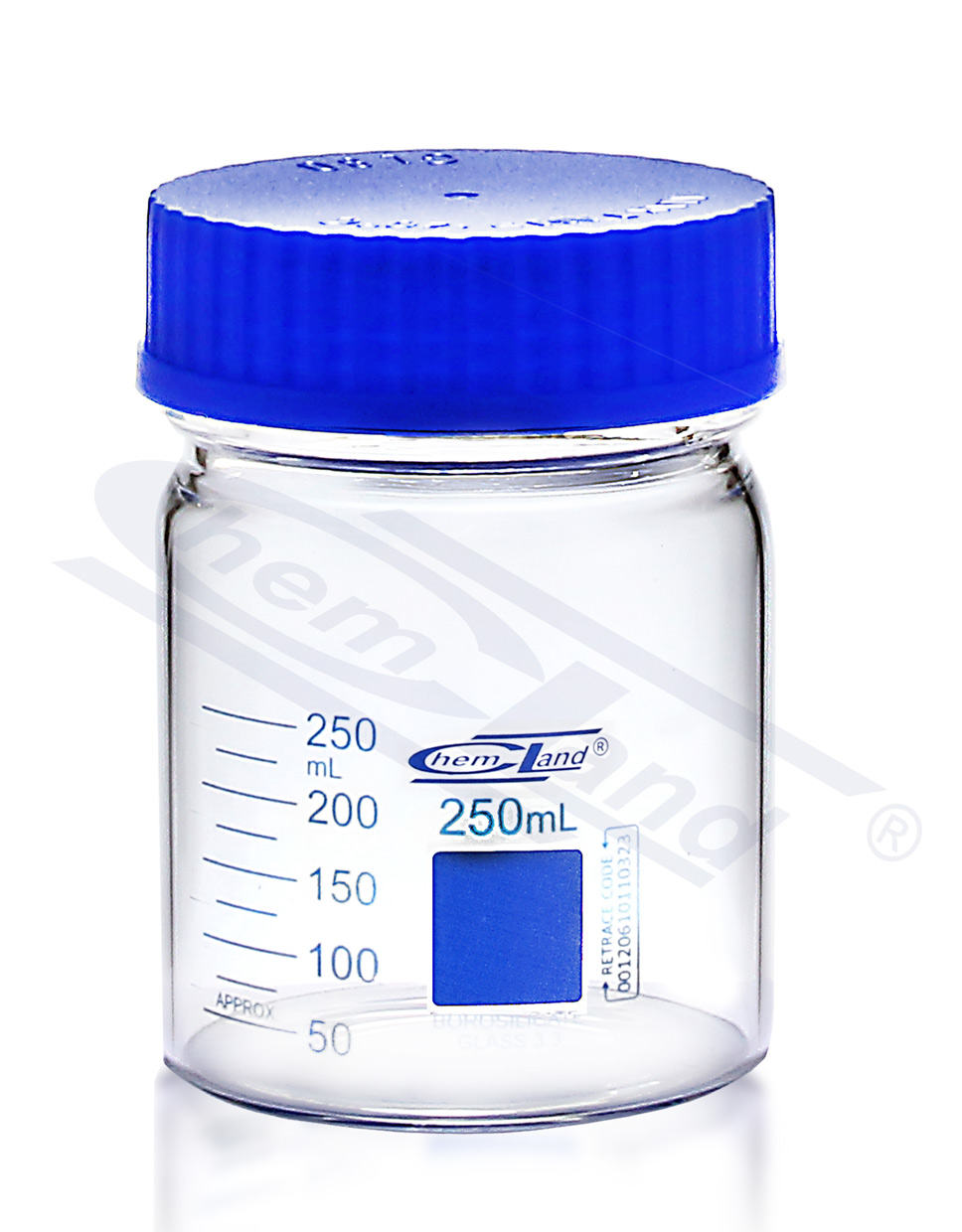 butelka z nakrętką BORO 3.3 GL80 00250ml CHEMLAND NEW LINE