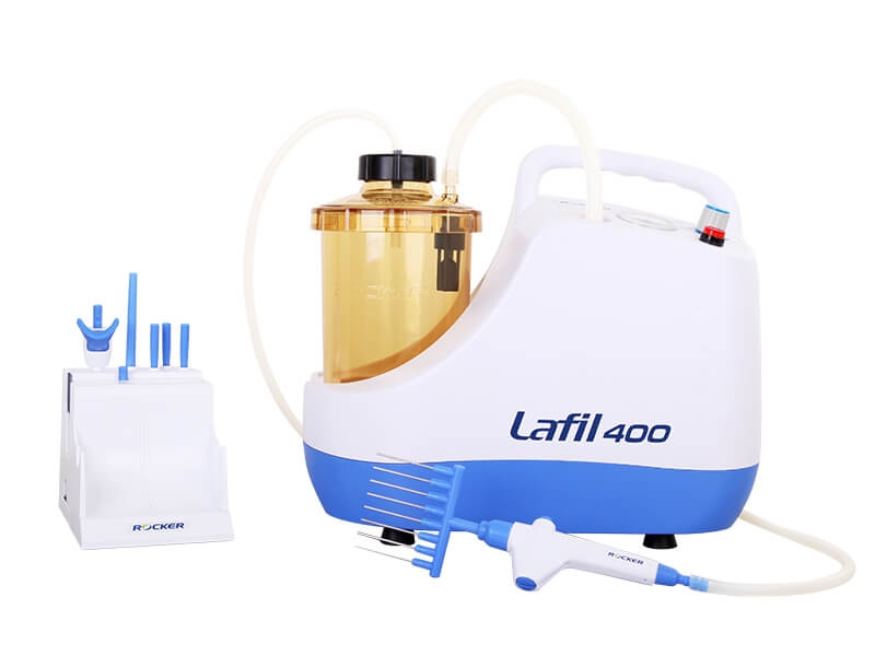 zestaw filtracyjny LAFIL 400 - BioDolphin, butla próżniowa 1200ml i zestawem końcówek ssących Rocker
