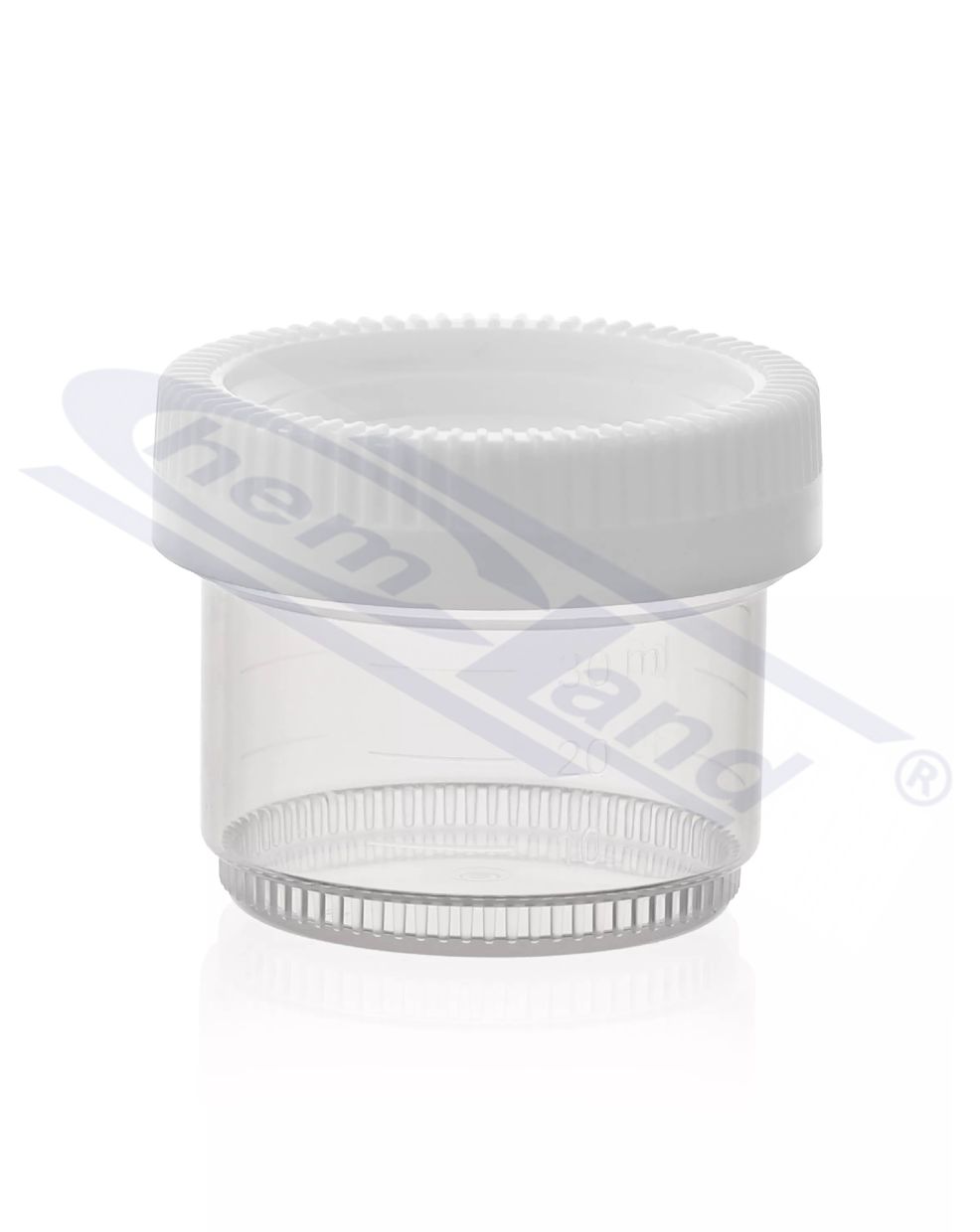 pojemnik PP transportowy na prółbki histologiczne/chirurgiczne 050ml, fi 52 h-40mm, skalowany do 40ml, sterylny CHEMLAND