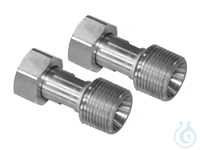 2 Adapters M24x1.5 female to NPT 3/4 male