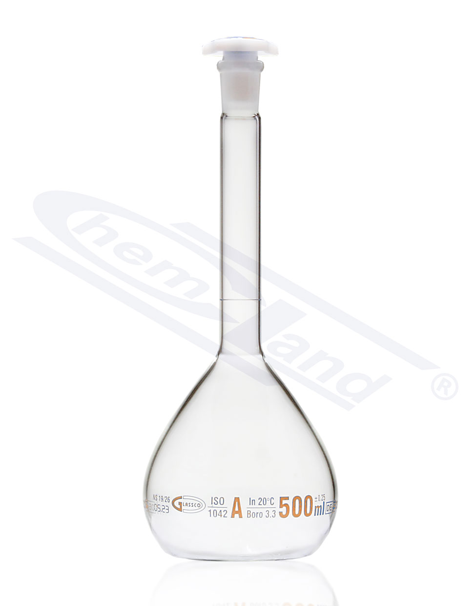 kolba miarowa z certyfikat sk.brązow kl A 0010ml  WS 10/19