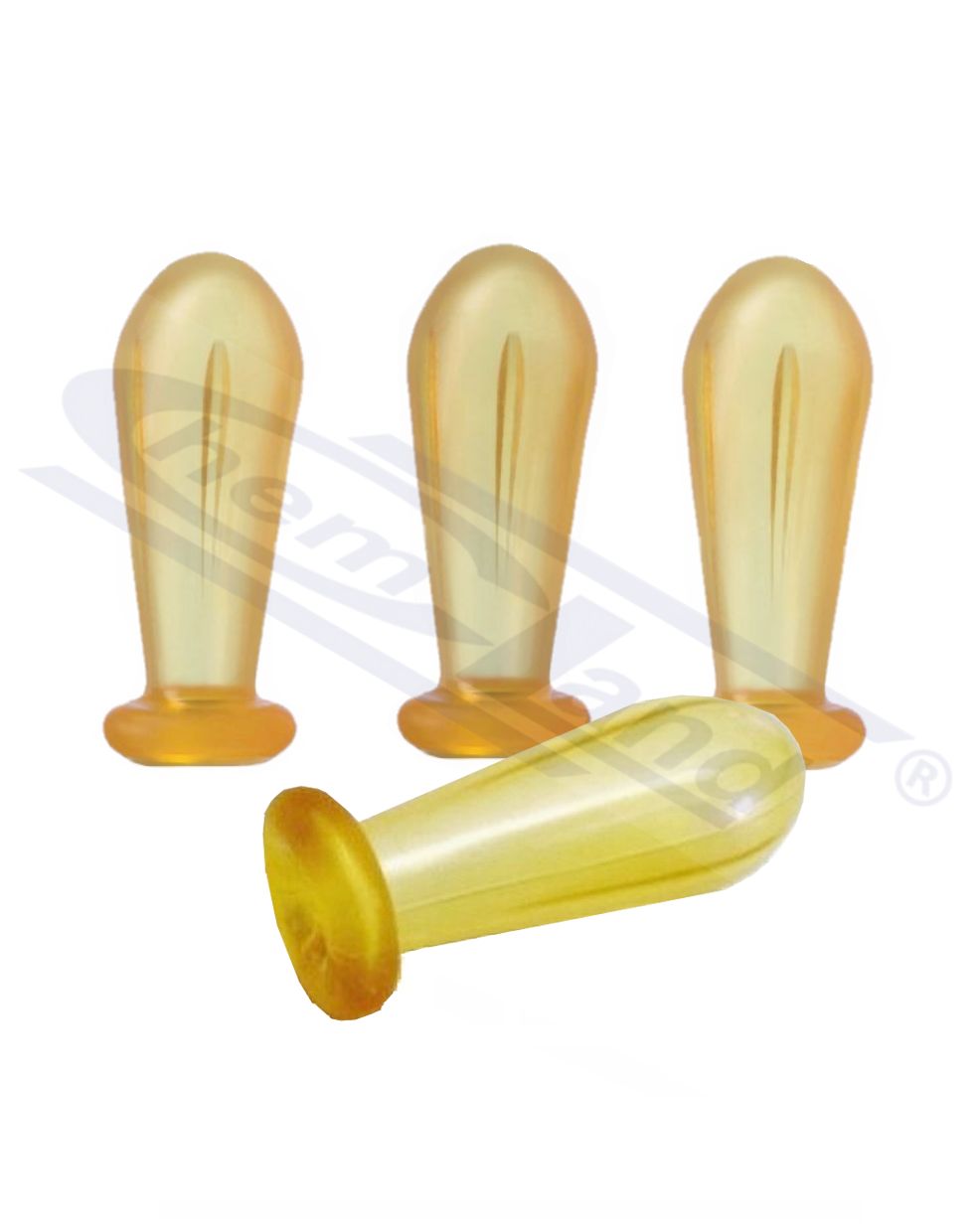 smoczek do pipet z naturalnej gumy przezroczysty nr 5