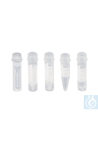 neoChoice Reaktionsgefäße graduiert, selbststehend, 0,5 ml, 1000 Stck./Pack