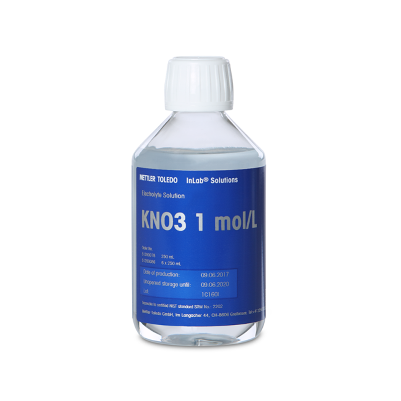 Electrolyte KNO3 1M 250 mL Bottle