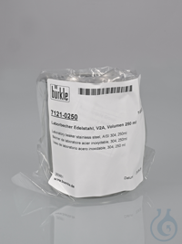 Stainless steel laboratory beaker