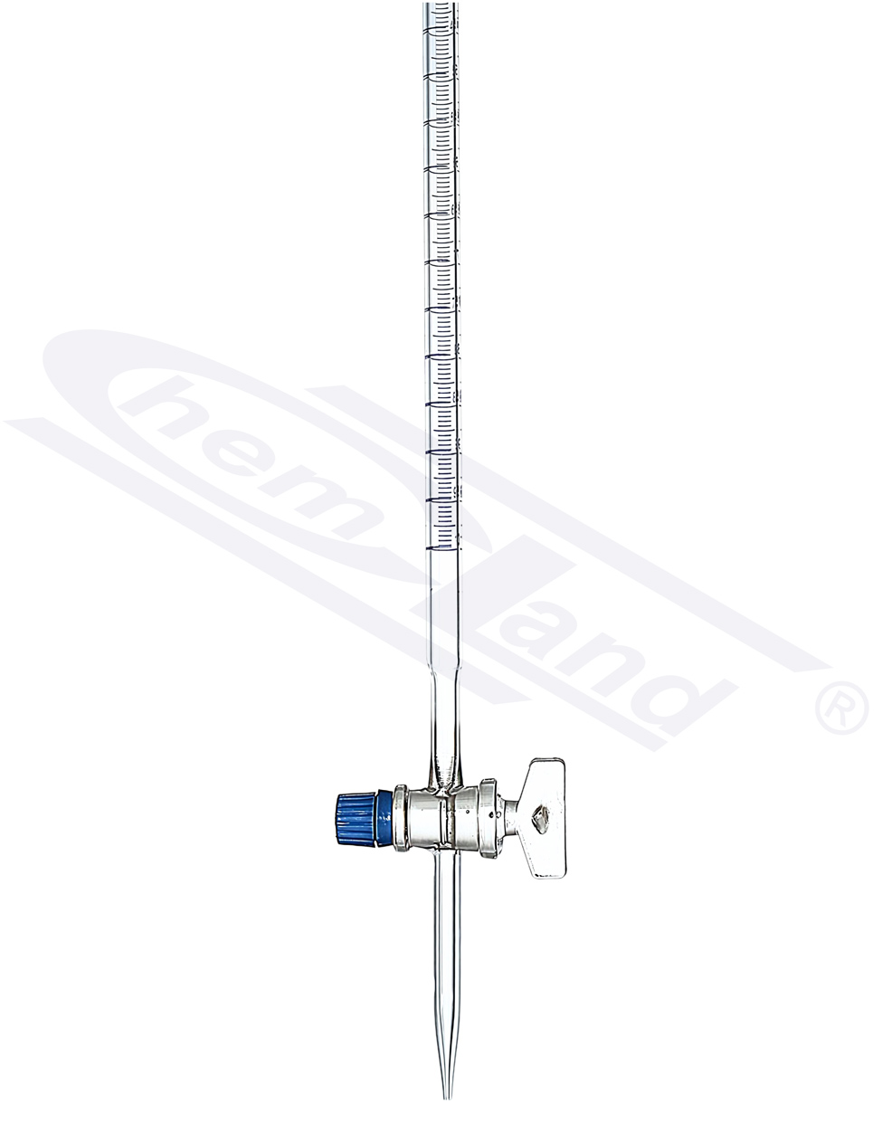 biureta pr.kl AS CERT  025   0,1 kr.szkło GLASSCO