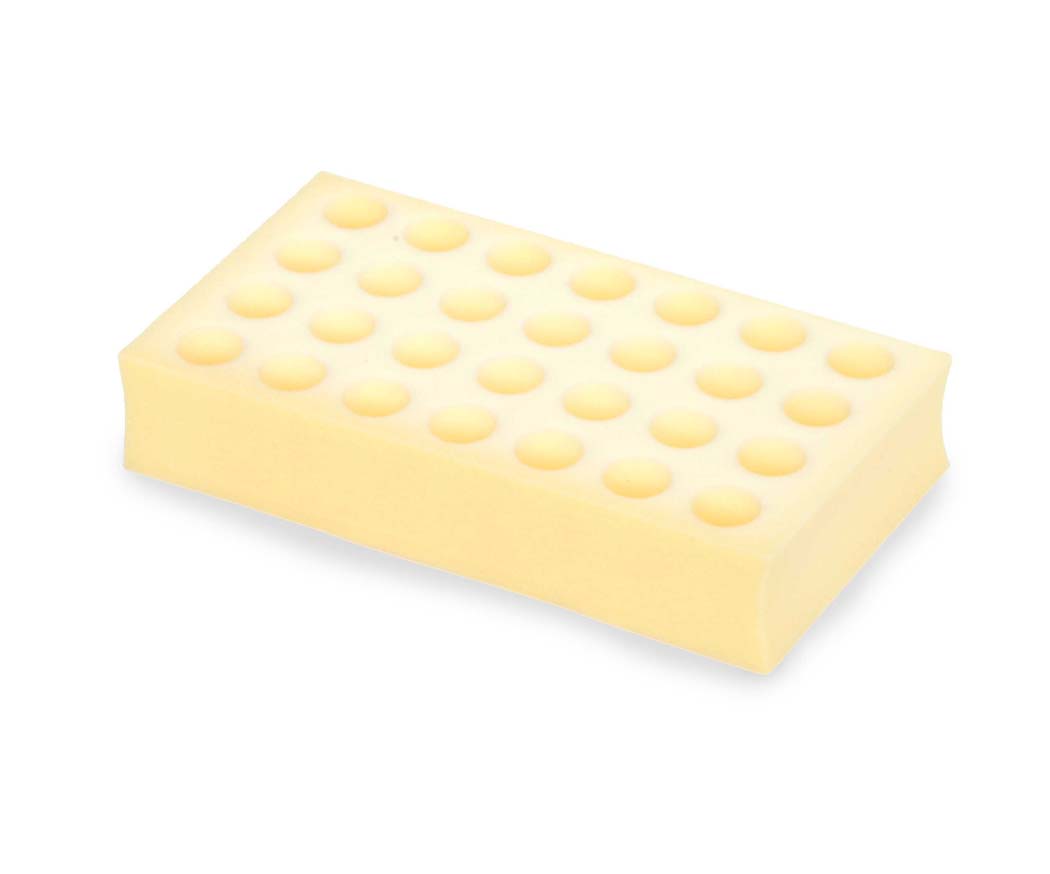 25 mm Tube Rack Foam 28-Tube Capacity