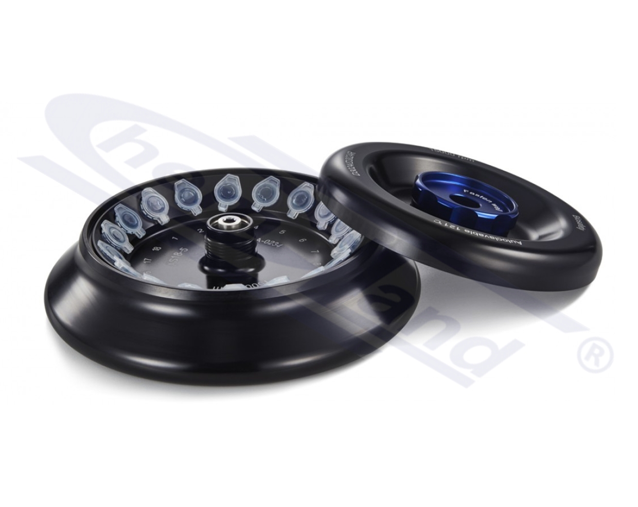 rotor AS18-5 aluminiowy z pokrywą do wirówki D3024, D3024R  DLAB