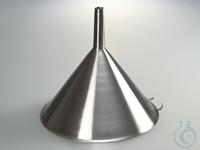 Stainless steel funnel