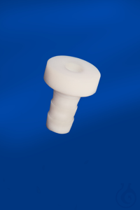 Adapter for tubes, Ø 3 mm and 1/8, PTFE, Ø 20 mm