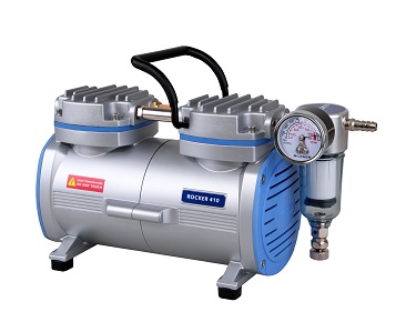 pompa próżniowa  ROCKER 410- bezolejowa, maksymalny przepływ 20L/min + regulator prółżni z filtrem Prote