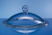 Lid with knob for desiccator, nom.size 250 mm out.dia.320 mm h. 122 mm