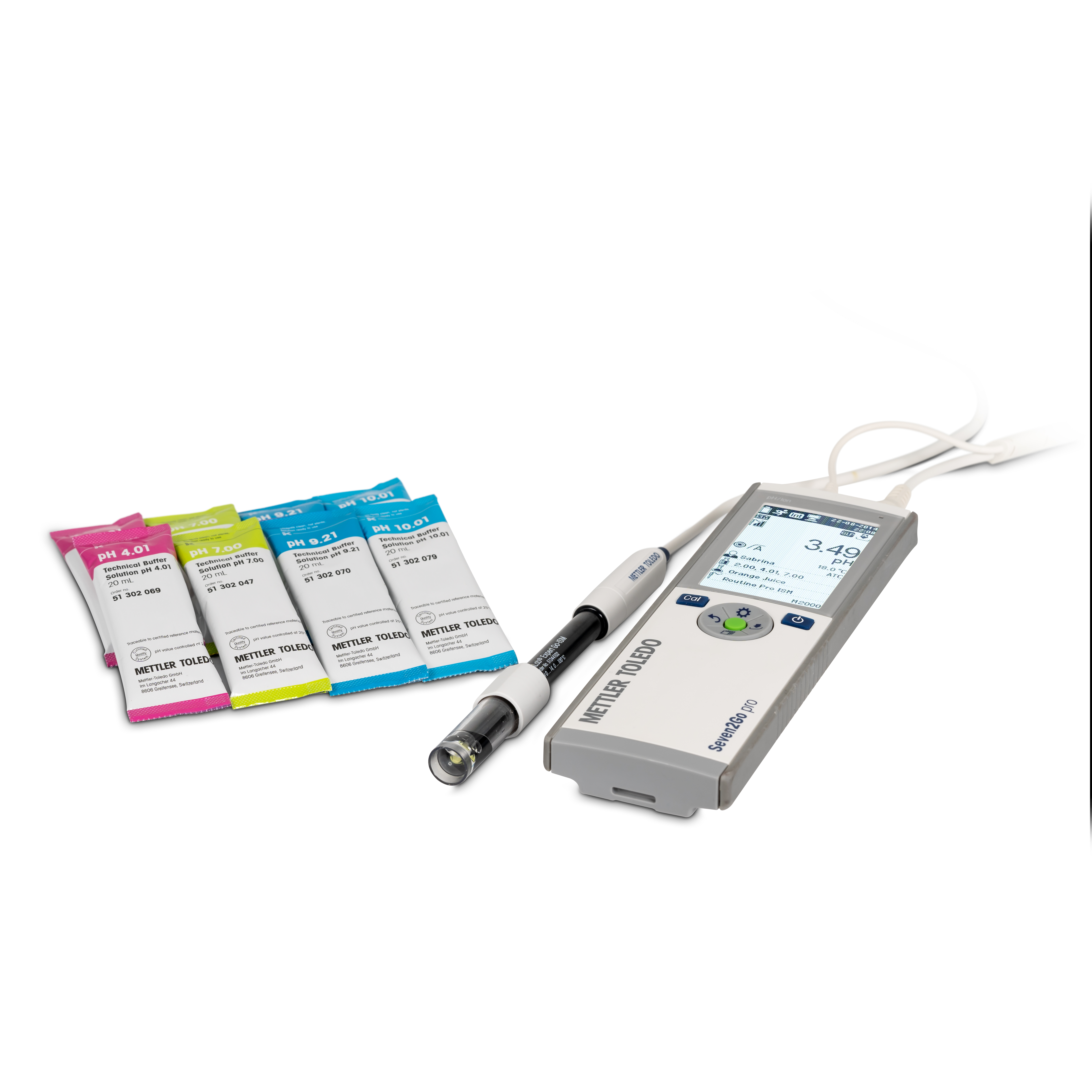 Miernik pH/Ion Seven2Go S8-Std-Kit