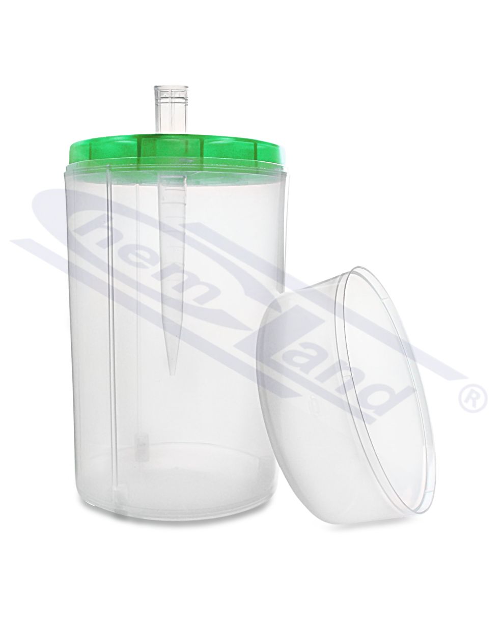 .pudełko PP na 18 końcówek 10ml, wys. 188mm, fi 102mm, 1szt. - 7695853