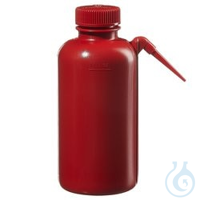 Nalgene™ Unitary™ Red LDPE Safety Wash Bottles