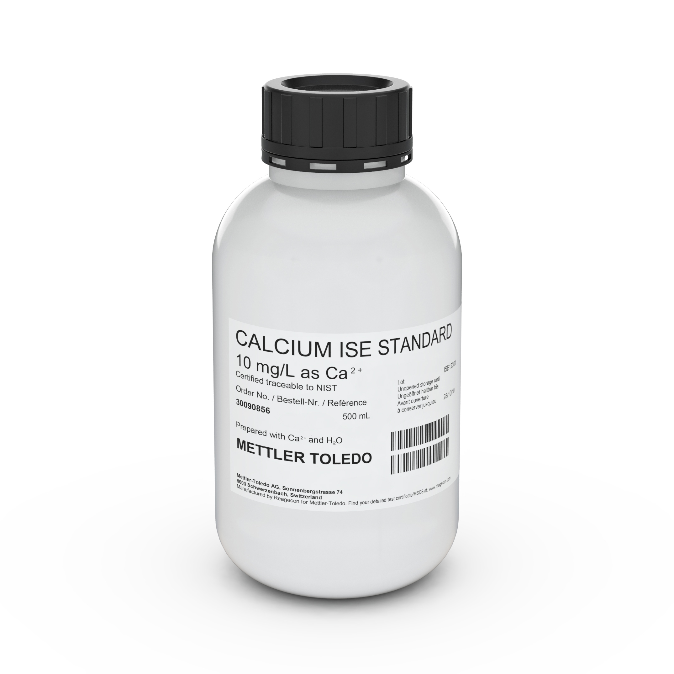 ISE standard Ca 10 mg/L, 500mL