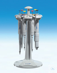 Pipette rack for 7 pipettes