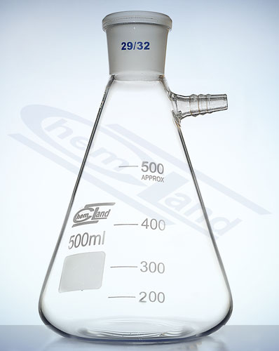kolba próżniowa z króćcem szlif 29/32 00500ml