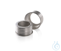 DURAN® GL 45 Aluminium Screw Closure, open topped, with 34 mm central aperture