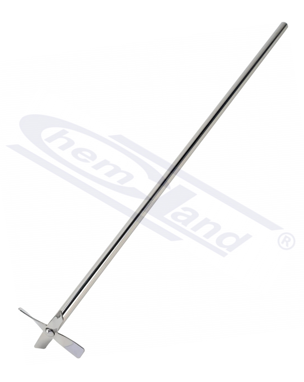 pręt do mieszadeł wykonany ze stali 316L - krzyżowe, długość wału 40 cm, średnica mieszadła 5 cm DLAB