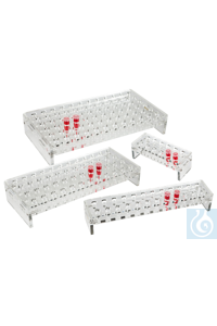 neoLabLine Acrylgestell für 4 x 12 Eppendorf-Reaktionsgefäße 0,5 ml