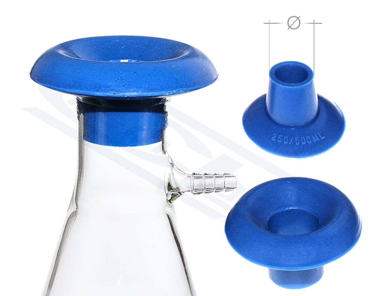 uszczelka stożkowa silikonowa do kolby filtracyjnej   5000ml