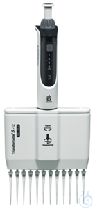 Transferpette S-12 Digital DE-M, 0,5 - 10 µl, with accessory
