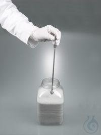 Core drill for clogging bulk solids