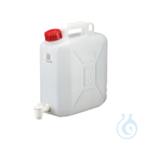 Drum with faucet, HDPE, 20 l