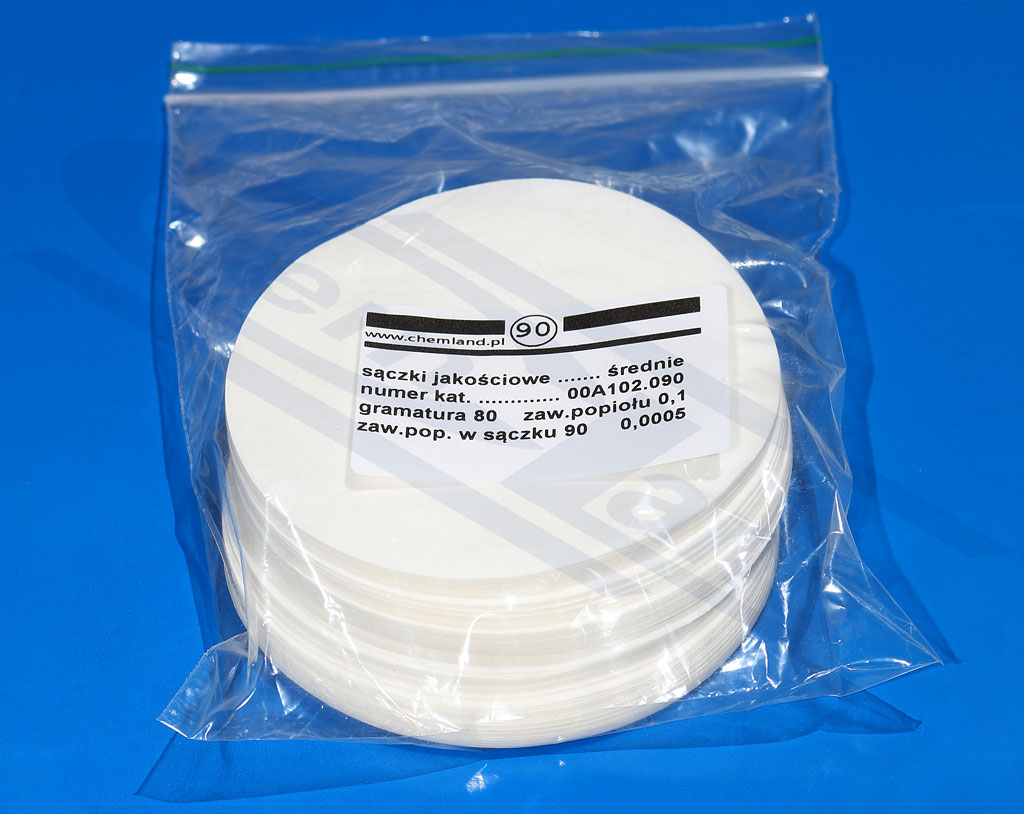 sączki jakościowe średnie 055mm CHEMLAND