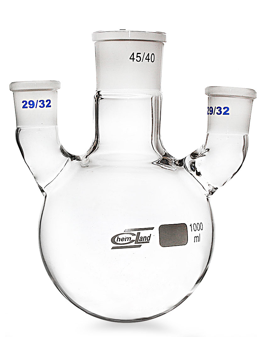 .kolba kulista. 3 szyje proste 01000ml 45/29/29