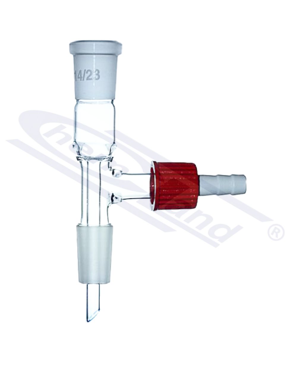 nasadka z tubusem próżniowym -prosta przył.PP 2x14/23 GLASSCO
