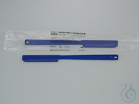 Palette knife spatula, detectable, blue