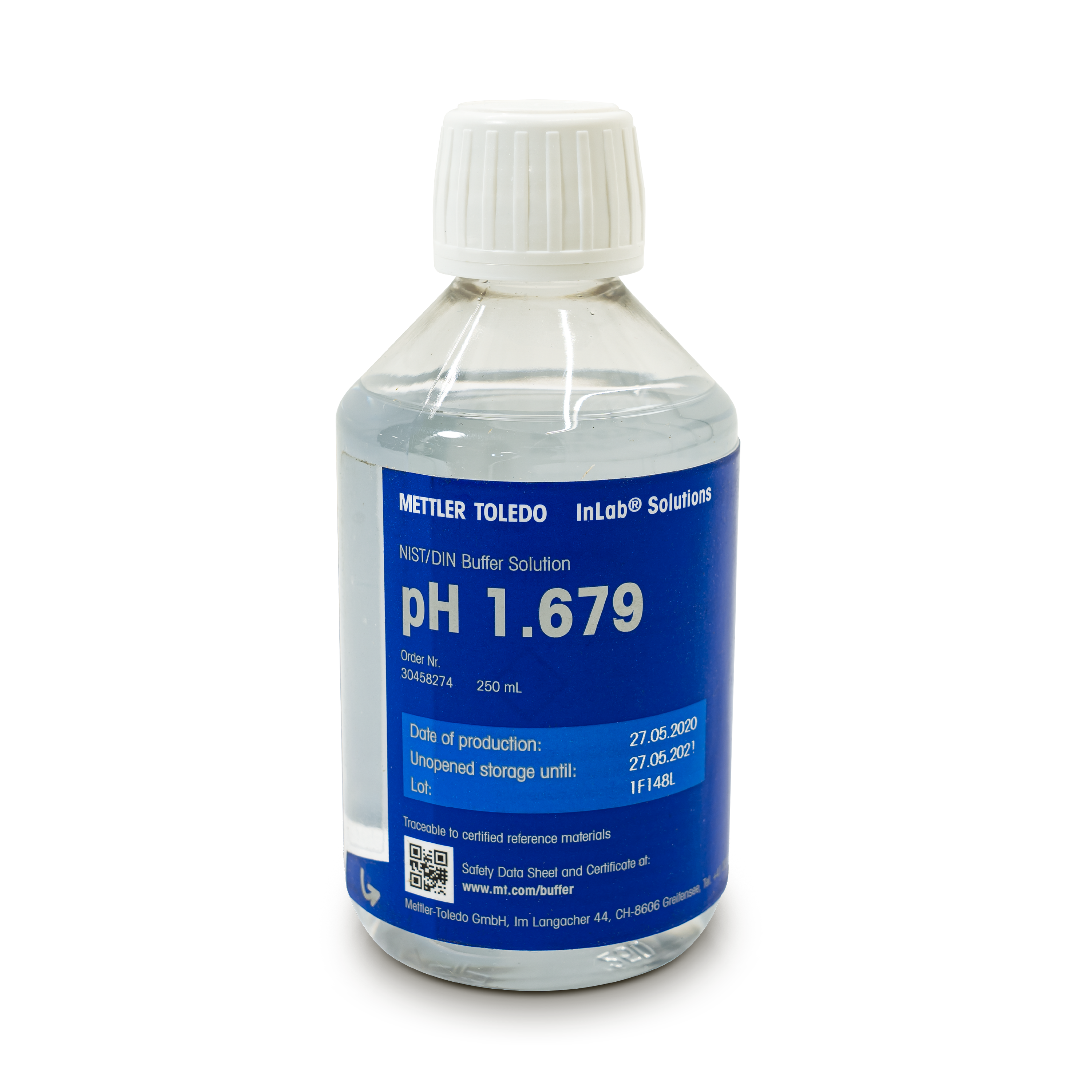 NIST/DIN buffer pH 1.679, 250mL