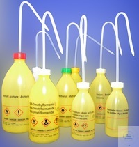 Washing bottles 250ml PE-LD distilled water