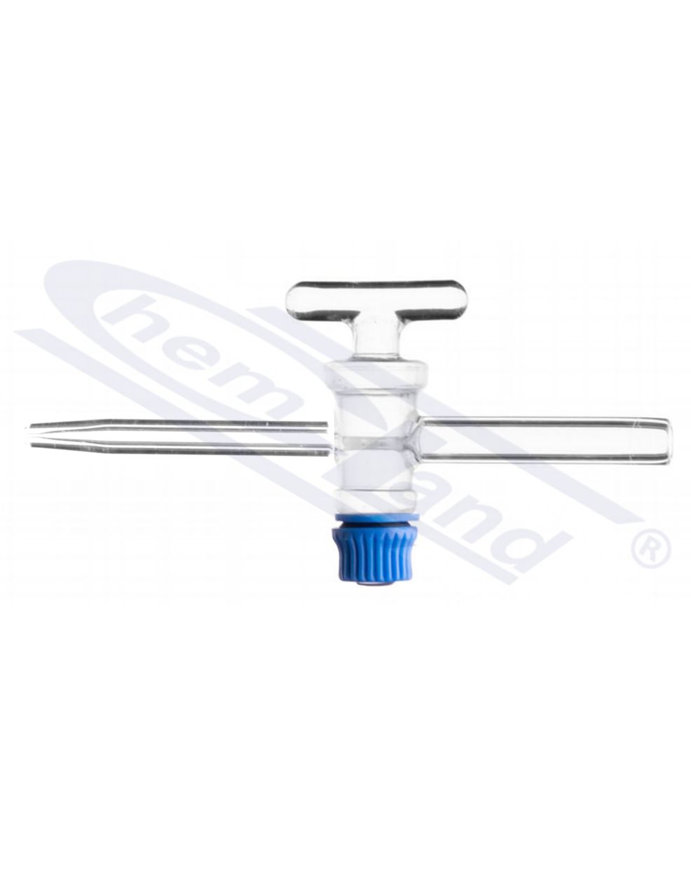 kran do biuret szklany otwór 2,5 kluczyk 12,5