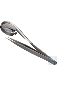 neoChoice Pinzette mit Lupe 8x