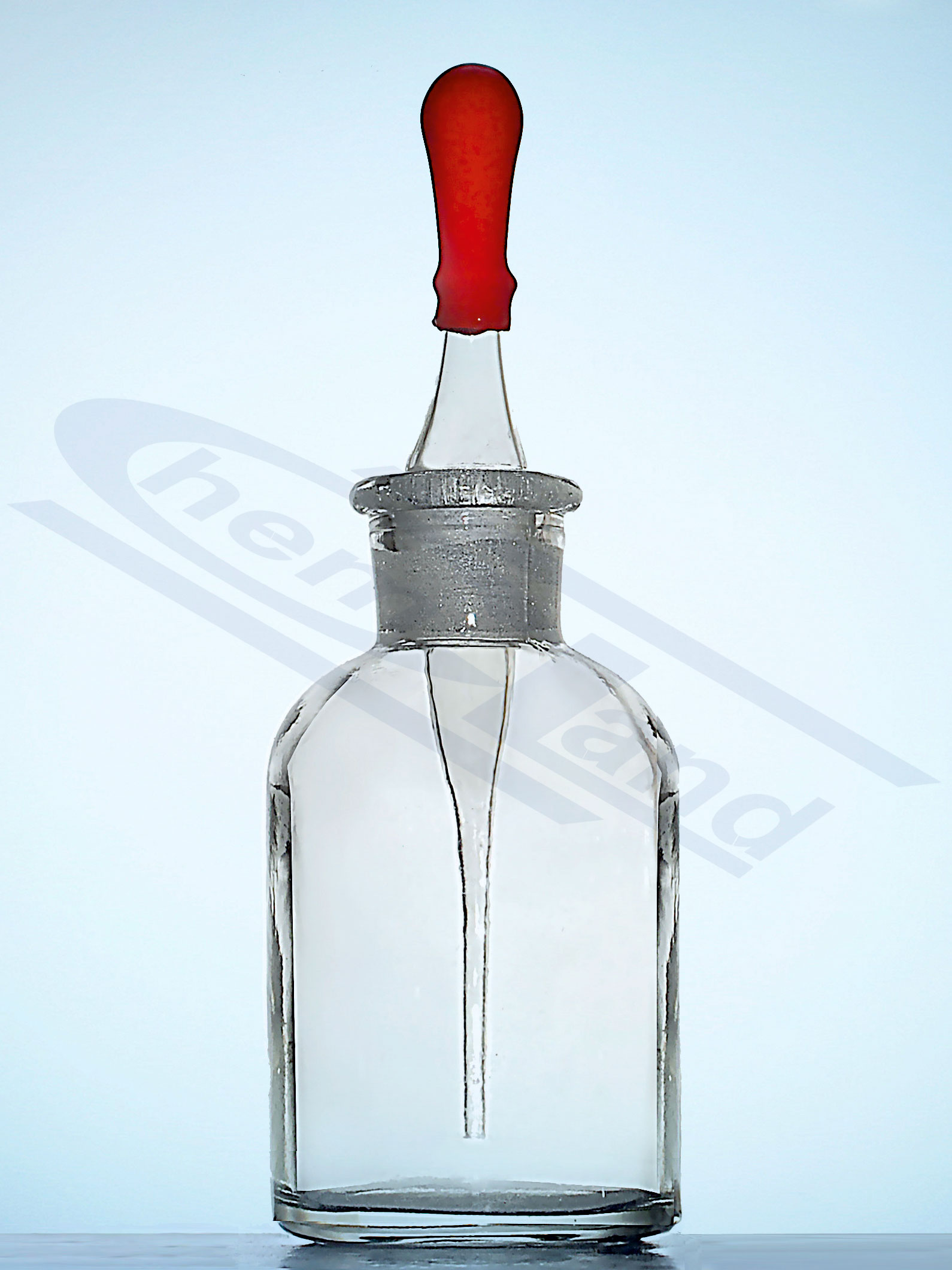 kroplomierz z pipetką. 030ml biały