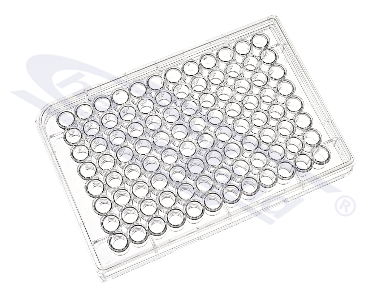 płytki do hodowli 96-miejscowe, objętość robocza 0,10 - 0,20 ml, Powierzchnia wzrostu na dołek 0,33 cm, STERYLNE op. 1 szt.