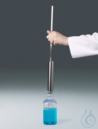 Liquid-Sampler, place onto bottle