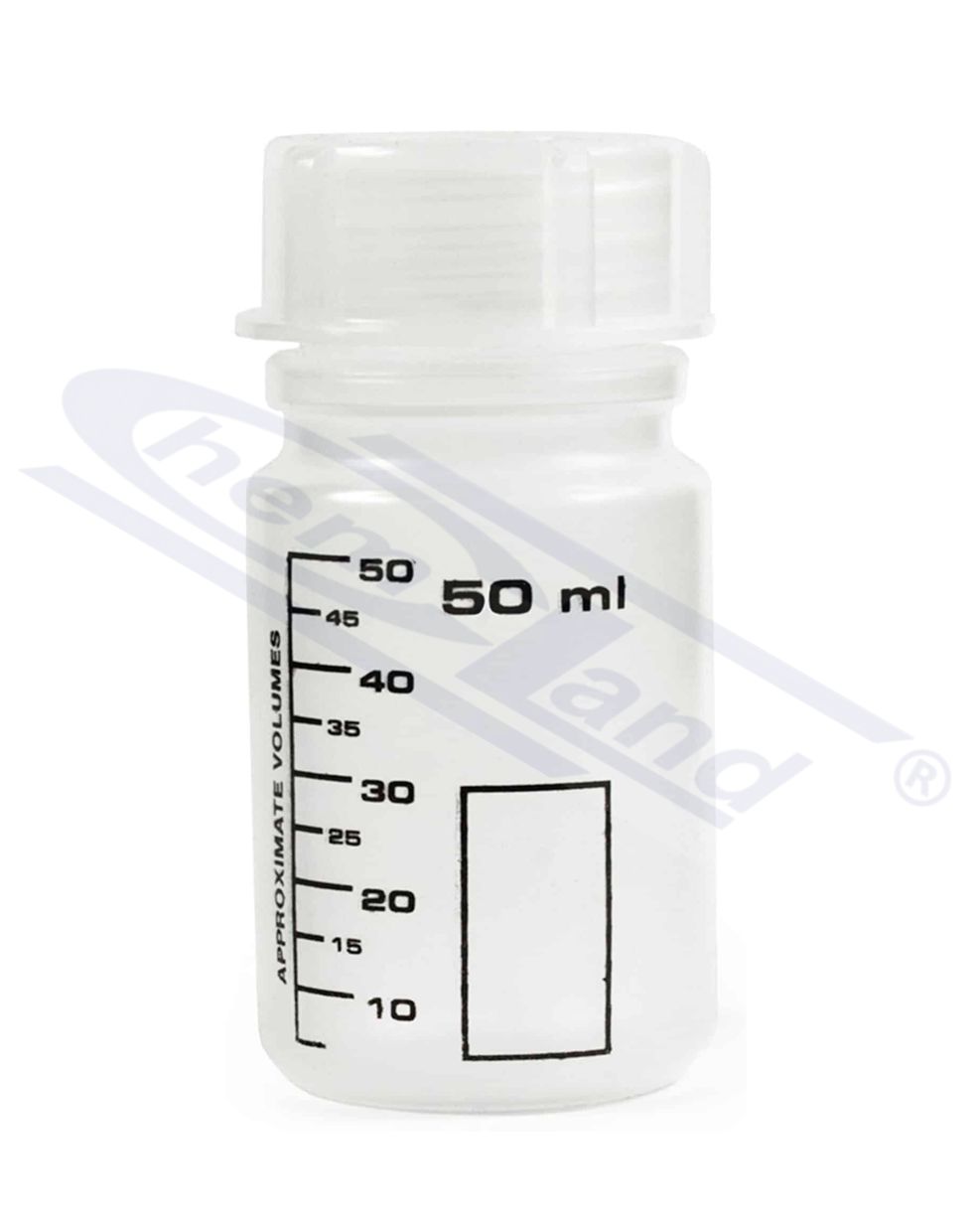 butelka PP ze skalą czarną 0050ml GL 32